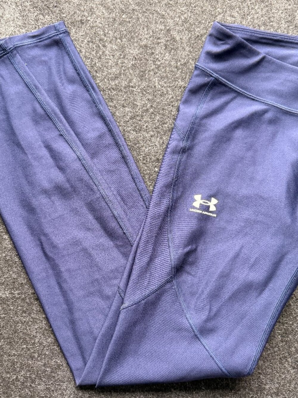 Under Armour HeatGear Women’s Small Navy Full Length Leggings